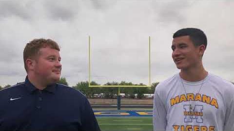 Watch: Q&A with Marana Tigers quarterback Trenton Bourguet
